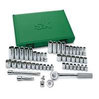 SK Hand Tool (SKT94549) - Socket Set 3/8 Dr Sae & Met 49 Pcs Made Sk